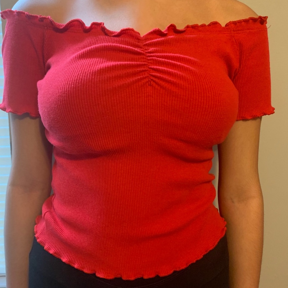 Off the shoulder top